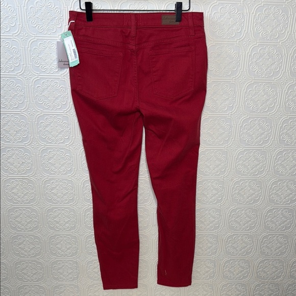 Lakeview Denim | for Stitchfix Alex Pompelan Red Denim Jeans, Size 28, NWT - Picture 10 of 11